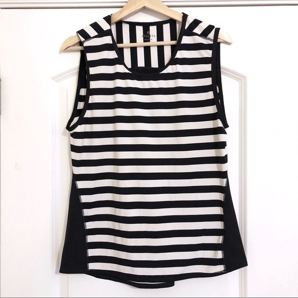 Athleta Tops - Athleta Bundle! Grey & Navy Striped Workout Tank